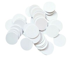 RISolutions Pegatinas redondas NTAG 216 - Pegatinas NFC - 888 bytes