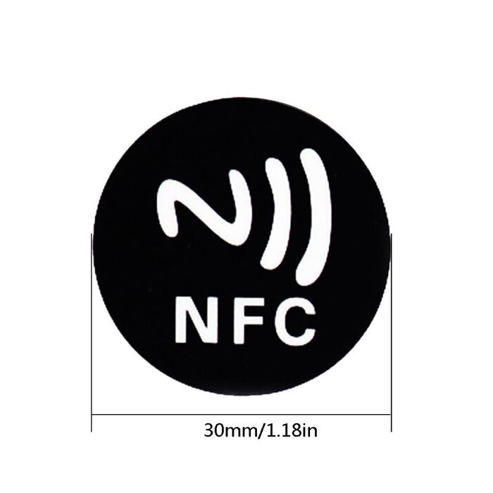 RISolutions RISolutions 7,42E+12 Etiketten für Kennzeichnungs- und Identifikationsanwendungen, mit NFC
