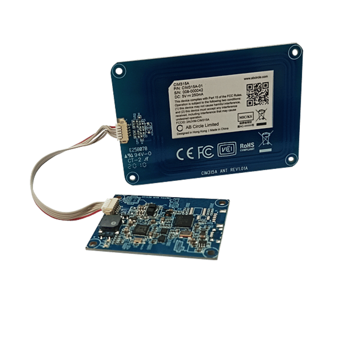 AB Circle Molex 5-pin Connector (Standard), 29 g, Smart card reader modules
