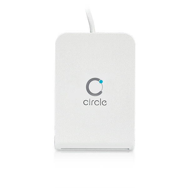AB Circle Conector USB tipo A con ranura SAM (estándar), 81.5 g, Lectores de tarjetas inteligentes