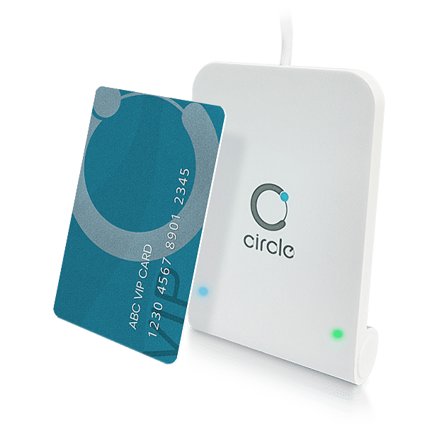 AB Circle Conector USB tipo A con ranura SAM (estándar), 0 g, Lectores de tarjetas inteligentes