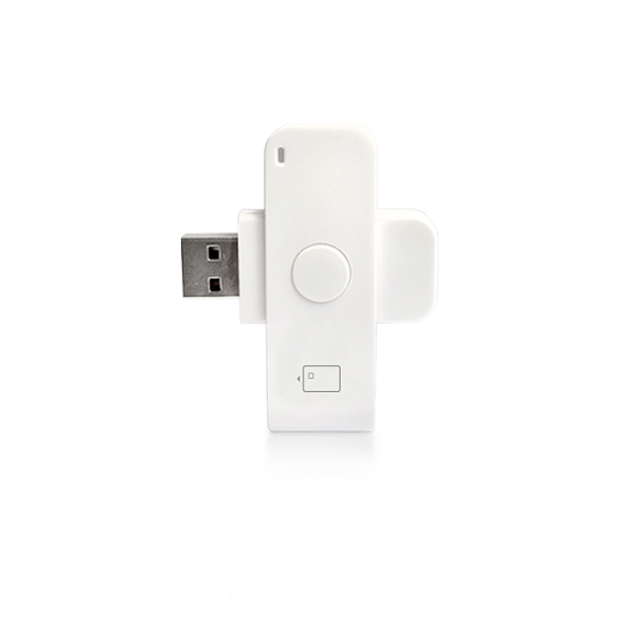 AB Circle Conector USB tipo A (estándar), 10.6 g, Lectores de tarjetas inteligentes