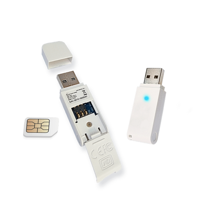 AB Circle AB Circle CIR125B-01 lecteur RFID/NFC pour la lecture sans contact de cartes et de tags, avec USB-A et USB