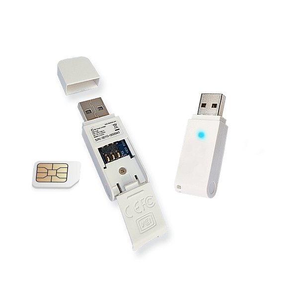 AB Circle AB Circle CIR125B-01 lecteur RFID/NFC pour la lecture sans contact de cartes et de tags, avec USB-A et USB
