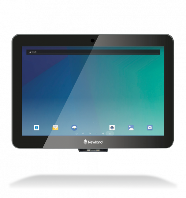 Newland Newland NQuire 1000, Power over Ethernet, NHUB software, 25,4cm (10''), Projected Capacitive, USB, BT, Ethernet, WLAN, Android, 2GB RAM / 8 GB Flash