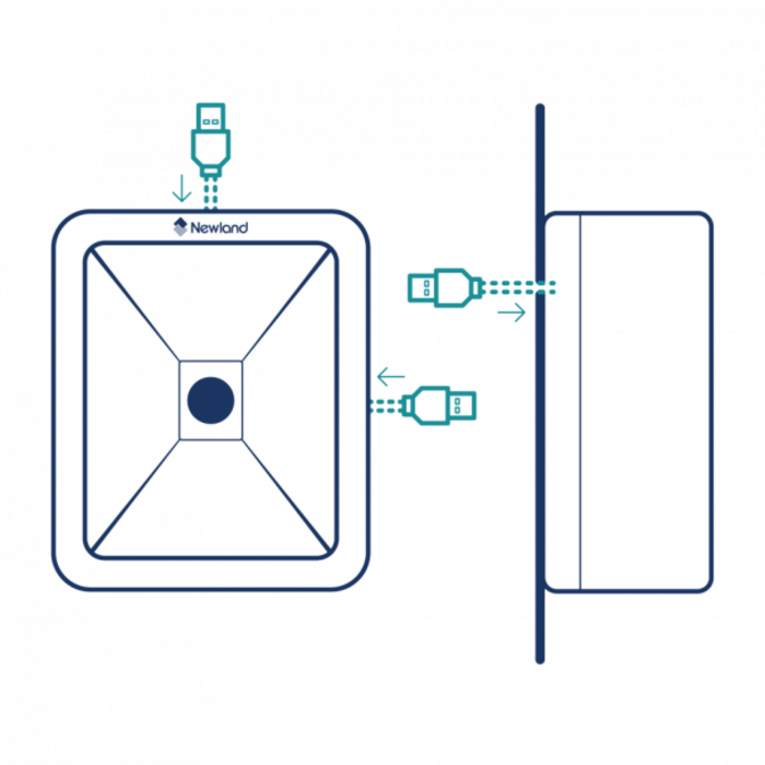Newland NLS-FR2780-B-20 Newland FR2780 Urchin, 2D, USB, Kit (USB), schwarz
