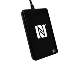 ACS Lector de tarjetas ACS ACR1252U-M1 USB Negro, Lector NFC III