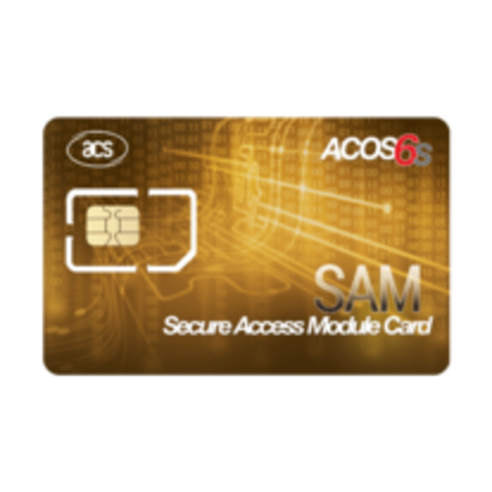 ACS Tarjeta de módulo de acceso seguro ACS ACOS6-SAM