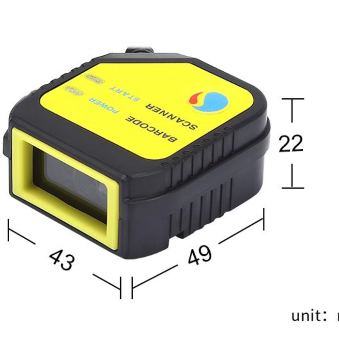 Escáner de código de barras Scanhome SH-400: rendimiento potente, alta velocidad y escaneo preciso.