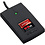 RF IDEAS RDR-6081AK6 | WAVE ID Solo Enroll HID Prox Black 9v Pin9 RS232 Reader