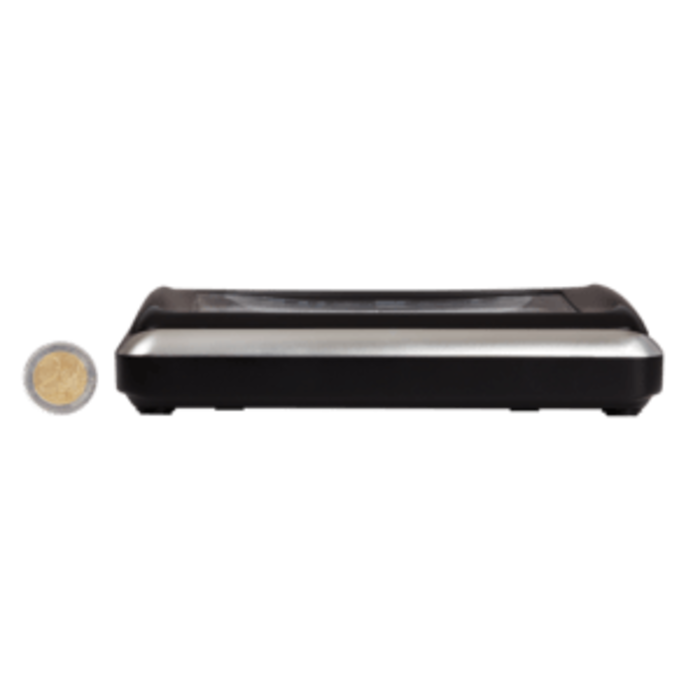 GLANCETRON Glancetron 70-CT, Wechselgeldschale, 17,8cm (7''), silber/schwarz, 1200 g, USB