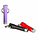 Addimat RFID kelner pen, zwart | 67100