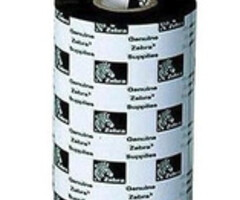 Zebra 01600BK08345 Zebra ZipShip 1600, Nastro trasportatore termico, cera, 83 mm