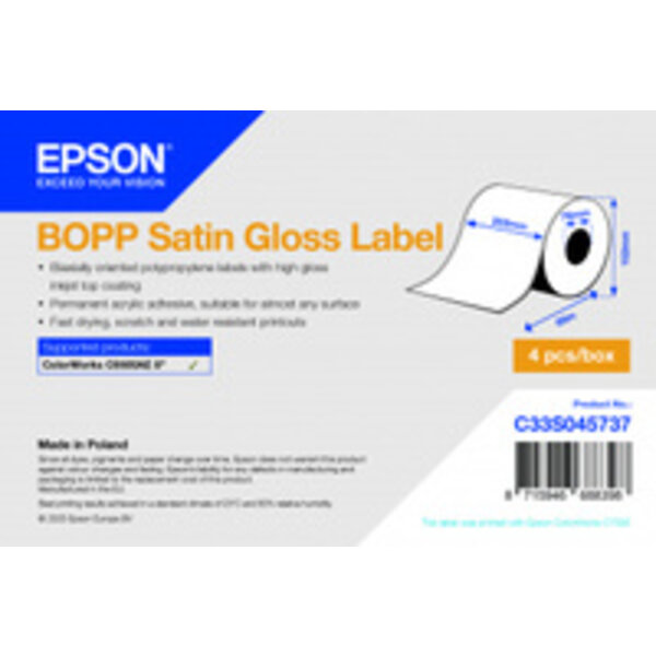 EPSON Epson, label roll, synthetic | C33S045737
