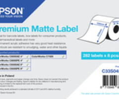 EPSON C33S045740 Epson Rotolo etichette, Carta normale, 105x210mm