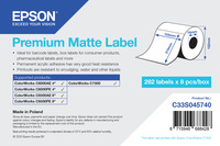 EPSON Epson rouleau d'étiquettes, papier normal, 105x210mm, revêtement mat premium