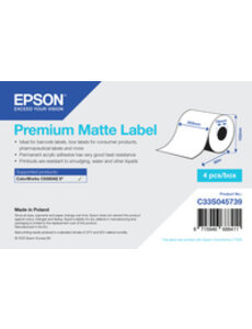 EPSON C33S045739 Epson Rotolo etichette, Carta normale