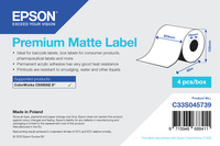 EPSON Rollo de etiquetas Epson, papel normal, 203 mm, acabado mate premium