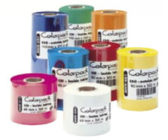 ARMOR thermal transfer ribbon, APR 560 wax/resin, 80mm, blue | T64260IO