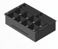 APG cash drawer insert | 20466PAC
