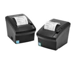 BIXOLON SRP-332IICOESK/BEG Bixolon SRP-332II, USB, RS232, Ethernet, 8 pts/mm (203 dpi), massicot, noir