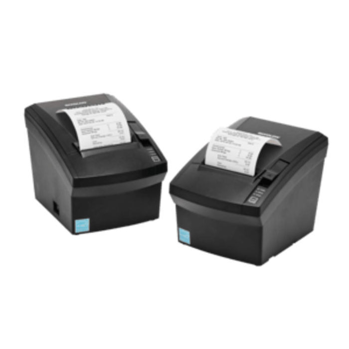 BIXOLON Bixolon SRP-332II, USB, RS232, Ethernet, 8 pts/mm (203 dpi), massicot, noir, 9 broches