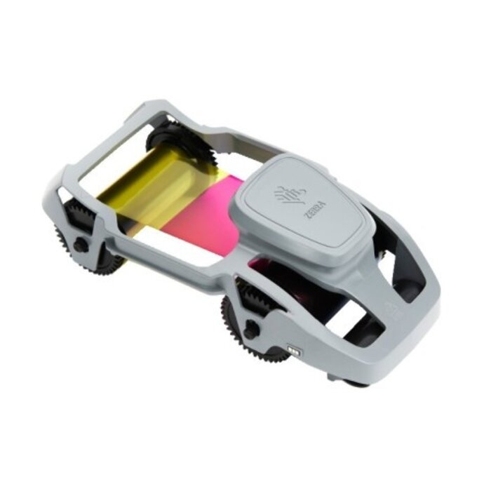 Zebra Cinta de cebra YMCKO, Es compatible con las impresoras ZC100 y ZC300 y pesa