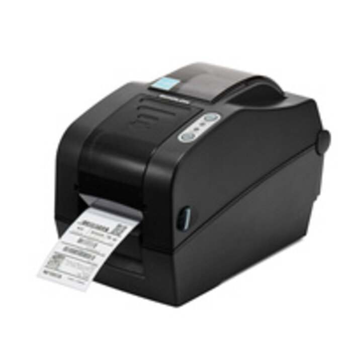 BIXOLON Bixolon SLP-TX223, 12 Punkte/mm (300dpi), EPL, ZPLII, USB, USB-Host, BT, dunkelgrau, 64MB RAM / 128MB Flash