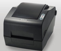 BIXOLON SLP-TX400EG Bixolon SLP-TX400, 8 Punkte/mm (203dpi), EPL, ZPLII, USB, USB-Host, RS232, Ethernet, dunkelgrau