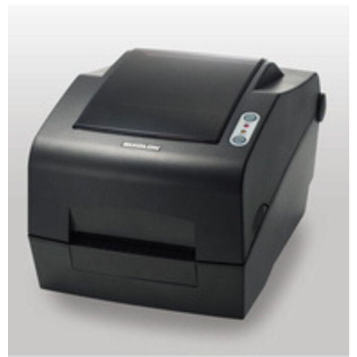 BIXOLON Bixolon SLP-TX400, 8 pts/mm (203 dpi), EPL, ZPLII, USB, USB Host, RS232, Ethernet, gris foncé, 112 mm, 9 broches