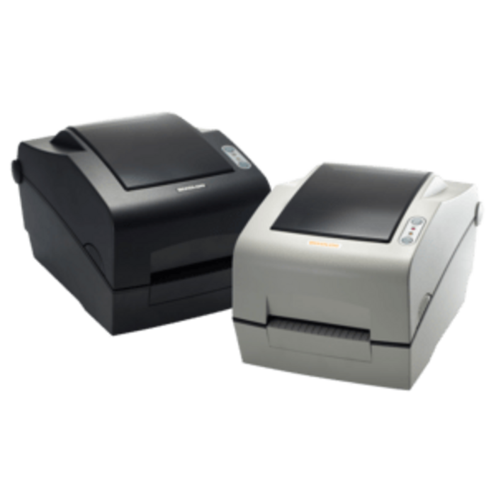 BIXOLON SLP-TX403G Bixolon SLP-TX403, 12 punti /mm (300dpi), EPL, ZPLII, USB, RS232, LPT, grigio scuro