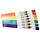 Zebra Z-Band Splash, naranja, 4 rollos por kit (350 pulseras por rollo)