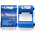 Zebra P100i/P110i/P120i Ribbon: blue | 800017-204