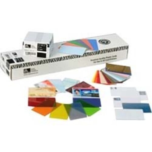 Zebra 800059-102-01 Zebra Plastic cards, 100pcs.