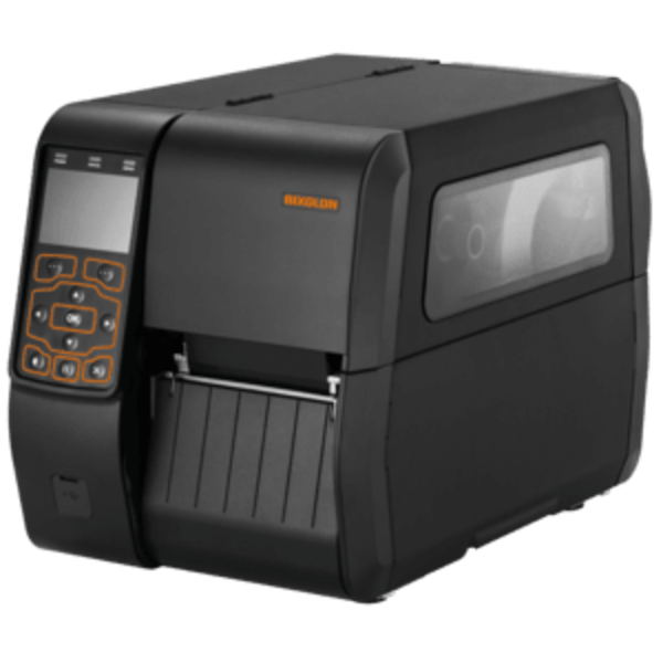 BIXOLON XT5-409S Bixolon XT5-40, 8 Punkte/mm (203dpi), Rewind, RTC, Display, USB, USB-Host, RS232, Ethernet, schwarz