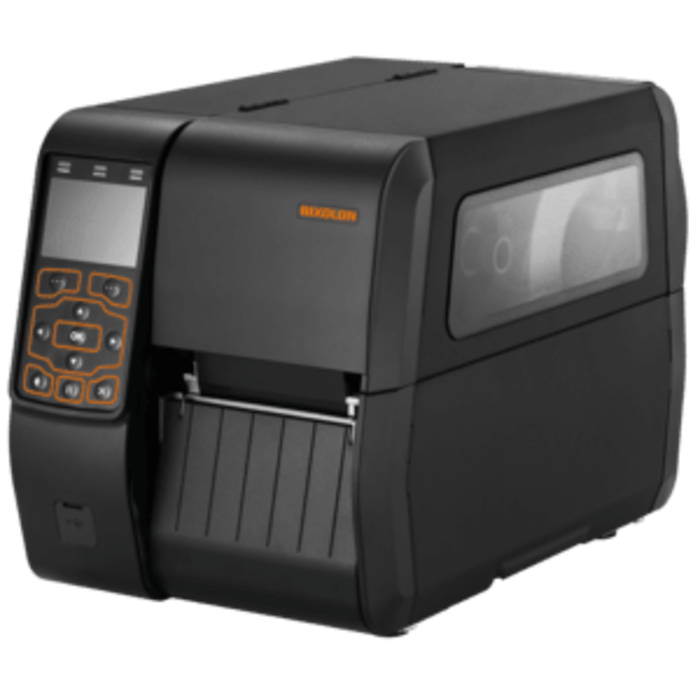 BIXOLON Bixolon XT5-40, 8 Punkte/mm (203dpi), Peeler, Rewind, Disp. (Farbe), RTC, USB, USB-Host, RS232, Ethernet, schwarz, 512MB RAM / 512MB Flash