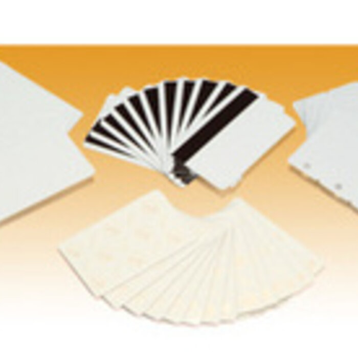 Zebra 104523-010 Plastikkarten, selbstklebend, 500er-Pack