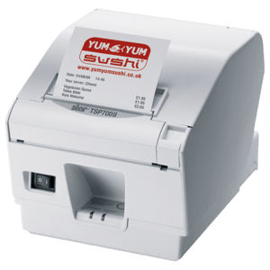STAR MICRONICS EUROPE Star TSP743UII-24, USB, 8 puntos/mm (203 ppp), cortador, blanco | 39442501