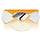 Tarjeta Zebra Premier, amarilla, 30 mm