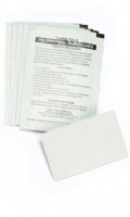 Zebra Zebra cleaning cards, Cleaning cards for P2xx/3xx/4xx/520 printers. PAck of, 100 stuks