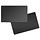 Tarjeta Zebra, 2410 g, Tarjeta de PVC Zebra negra