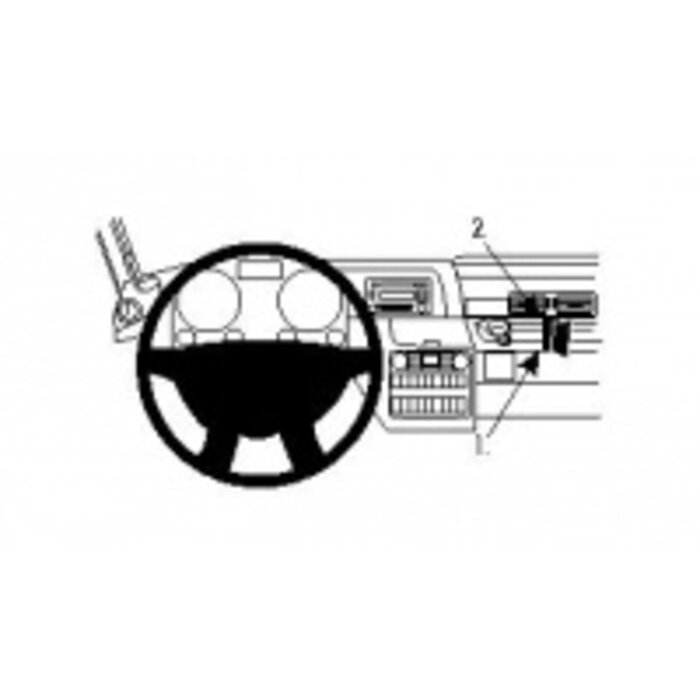 BRODIT Brodit Mounting bracket, optimized for touch screens