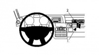 BRODIT Brodit Mounting bracket, optimized for touch screens
