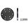 Placa de montaje Brodit, redonda, 100 mm, Placa de montaje Brodit redonda de 100 mm para pedestal