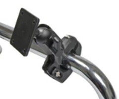 BRODIT Brodit pipe mount with mounting plate, 22-31 mm | 215792