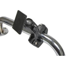 BRODIT Brodit pipe mount with mounting plate, 22-31 mm | 215792