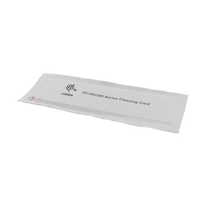 Zebra Zebra cleaning cards, 5 cards, fits for: ZCX00