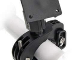 BRODIT 215944 Brodit pipe mount with mounting plate, 31-50 mm