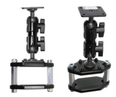 BRODIT Brodit Sockelhalterung für Gabelstapler, L: 140 mm, B: 72 mm