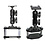 BRODIT 215978 Brodit pedestal mount for forklift, L: 140 mm, W: 72 mm
